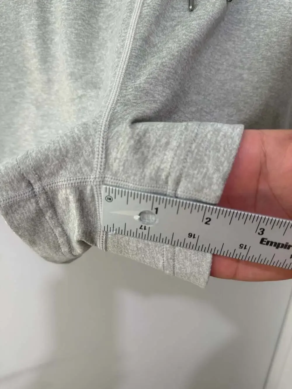 Vuori Grey French Terry Performance Lounge Sweat Shorts with Drawstring
